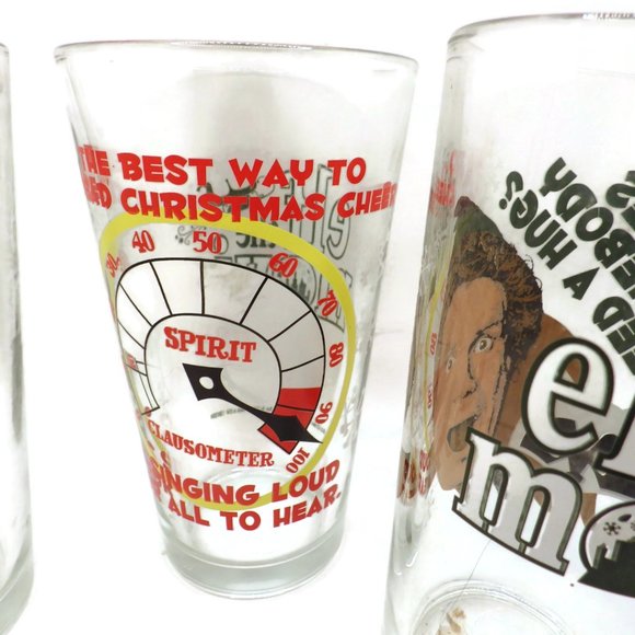 3 Elf (The Movie) Glasses/ Tumblers/ Son of Nutcracker/ Hug/ Singing Loud - Picture 3 of 5